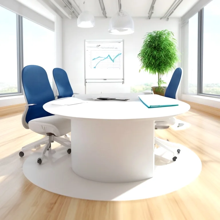 Silhouette einer meditierenden Führungskraft vor Licht